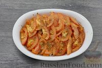 Фото приготовления рецепта: Тыква, запечённая с брынзой и помидорами - шаг №9