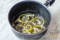 Фото приготовления рецепта: Лимонный кекс с ломтиками лимона в сахарном сиропе - шаг №16