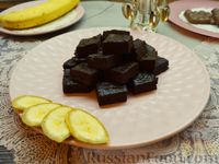 Фото к рецепту: Мягкие шоколадно-банановые конфеты