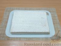 Фото приготовления рецепта: Вафельный торт с заварным кремом - шаг №16