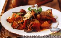 Фото к рецепту: Овощное рагу, запеченное в духовке