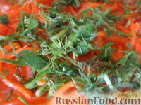 Фото приготовления рецепта: Рулет из лаваша с овощами - шаг №7