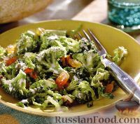 Фото к рецепту: Салат из брокколи