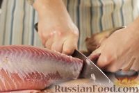 Фото приготовления рецепта: Фаршированная рыба - шаг №3