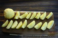 Фото приготовления рецепта: Жареные яблоки, со сливочным сыром - шаг №2