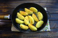 Фото приготовления рецепта: Жареные яблоки, со сливочным сыром - шаг №6