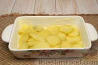 Фото приготовления рецепта: Картофель, запечённый с беконом и сыром - шаг №4