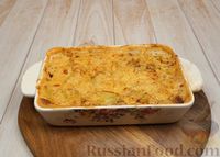 Фото приготовления рецепта: Картофель, запечённый с беконом и сыром - шаг №10