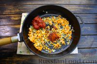 Фото приготовления рецепта: Острый куриный суп со сливками, кукурузой и фасолью - шаг №11