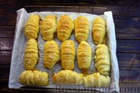 Фото приготовления рецепта: Конвертики из молодой капусты с сыром и ветчиной - шаг №2