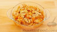 Фото приготовления рецепта: Куриное филе с морковью и яблоком в кисло-сладком соусе - шаг №16