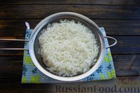 Фото приготовления рецепта: Томатный суп с курицей, кукурузой и рисом - шаг №8
