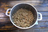 Фото приготовления рецепта: Суп с фаршем, рисом и консервированными помидорами - шаг №5