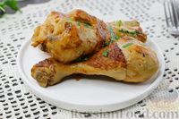 Фото приготовления рецепта: Курица, тушенная в томатно-молочном соусе - шаг №9