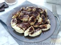 Фото приготовления рецепта: Ленивые вареники с шоколадом и корицей - шаг №9