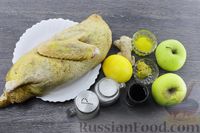 Фото приготовления рецепта: Утка в лимонно-имбирном маринаде, запечённая с яблоками (в рукаве) - шаг №1