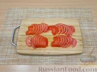Фото приготовления рецепта: Салат с макаронами, ветчиной, овощами и сыром - шаг №5