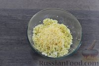 Фото приготовления рецепта: Запеканка из пшённой каши с брынзой и твёрдым сыром - шаг №9