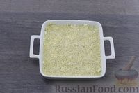 Фото приготовления рецепта: Запеканка из пшённой каши с брынзой и твёрдым сыром - шаг №12