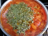 Фото приготовления рецепта: Рассольник с булгуром и маринованными помидорами - шаг №12