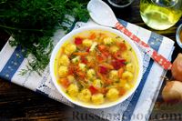 Фото приготовления рецепта: Овощной суп с сырными клёцками - шаг №23