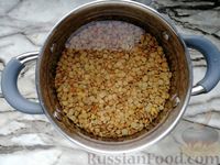 Фото приготовления рецепта: Чечевица с грибами и сливками - шаг №2
