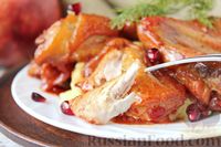 Фото приготовления рецепта: Курица в гранатовом соусе (на сковороде) - шаг №7