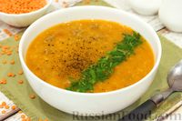 Фото к рецепту: Чечевичный суп с фаршем и овощами