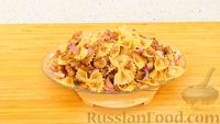 Фото приготовления рецепта: Варнишкес (макароны с гречкой и грибами) - шаг №9