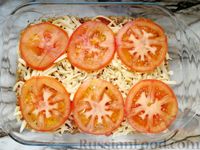Фото приготовления рецепта: Рисовая запеканка с фаршем и помидорами - шаг №15