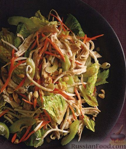 Рецепт Тайский салат с курицей