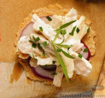 Рецепт Куриный салат с луком и эстрагоном