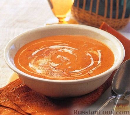 Рецепт Суп-пюре с лобстером и рисом