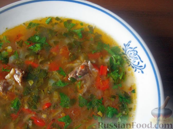 Суп Харчо по-грузински, пошаговый рецепт с фото на ккал