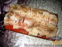 Фото приготовления рецепта: Рыба с фасолью в горшочке - шаг №1