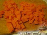 Фото приготовления рецепта: Салат из кальмаров с картофелем и морковью - шаг №6