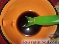 Фото приготовления рецепта: Баклажаны остро-сладкие по-китайски - шаг №4