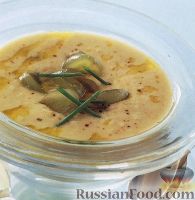 Фото к рецепту: Холодный ореховый суп-пюре