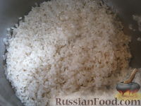 Фото приготовления рецепта: Каша рисовая с тыквой на молоке (в мультиварке) - шаг №5