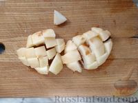 Фото приготовления рецепта: Рисовая каша с маковым молоком и карамелизированными яблоками - шаг №7