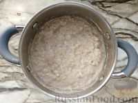 Фото приготовления рецепта: Рисовая каша с маковым молоком и карамелизированными яблоками - шаг №13
