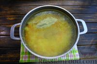 Фото приготовления рецепта: Суп с мясными фрикадельками и клёцками - шаг №16