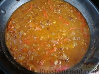Фото приготовления рецепта: Суп с копчёными рёбрышками и фасолью - шаг №13