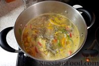 Фото приготовления рецепта: Суп с кукурузой, фасолью и овощами (суккоташ) - шаг №10