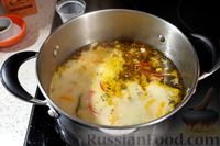 Фото приготовления рецепта: Суп с кукурузой, фасолью и овощами (суккоташ) - шаг №11