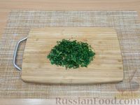 Фото приготовления рецепта: Печёночные оладьи с кускусом - шаг №9