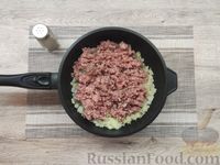 Фото приготовления рецепта: Рис с фаршем и консервированной фасолью - шаг №5