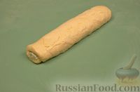 Фото приготовления рецепта: Чесночный хлеб с зеленью и сыром - шаг №10