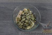 Фото приготовления рецепта: Куриные голени, фаршированные грибами (в духовке) - шаг №11