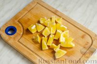 Фото приготовления рецепта: Рулет с лимонно-арахисовой начинкой - шаг №7